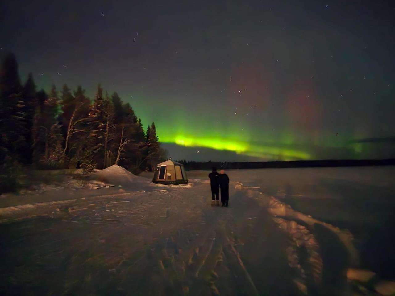 Vikajaervi Lake View Experience Igloos Rovaniemi Bagian luar foto